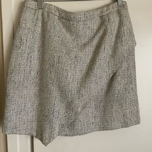 High-Waisted Pleaded Skirt